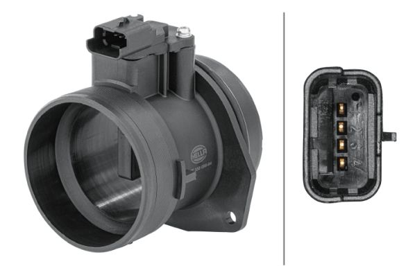 Витратомір повітря HELLA 8ET358095641 - zapix