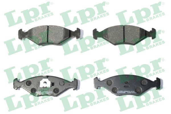Гальмівні колодки дискові LPR 05P016 - zapix