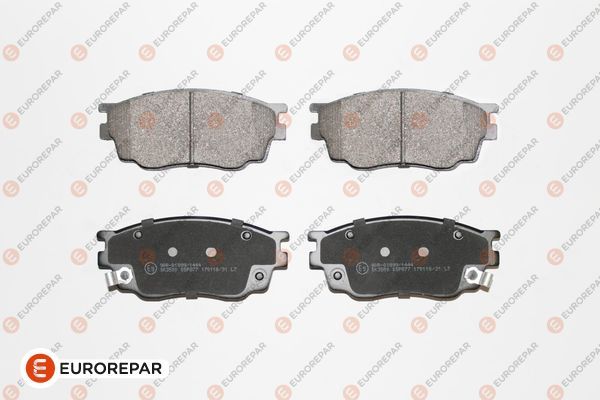 Гальмівні колодки дискові EUROREPAR 1623059580 - zapix
