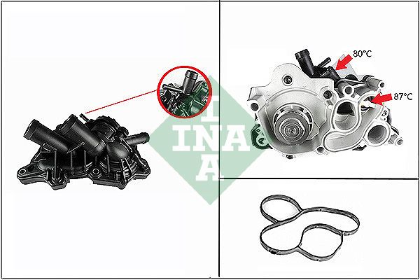 Помпа системи охолодження SCHAEFFLER INA 538088910 - zapix