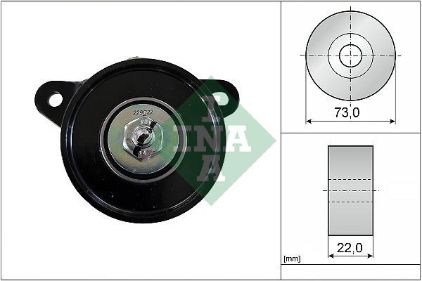 Ролик натяжний ременя приводного SCHAEFFLER INA 531054010 - zapix