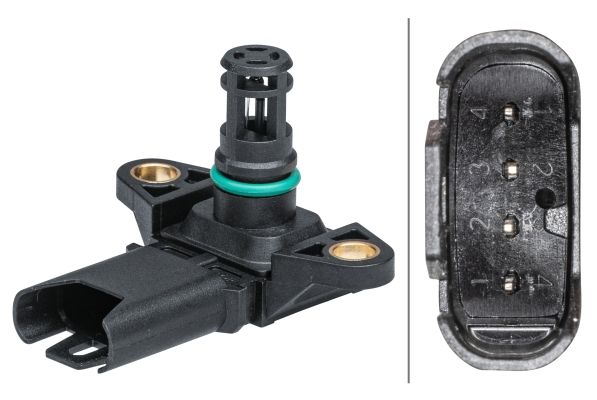 Датчик тиску наддува HELLA 6PP009403241 - zapix