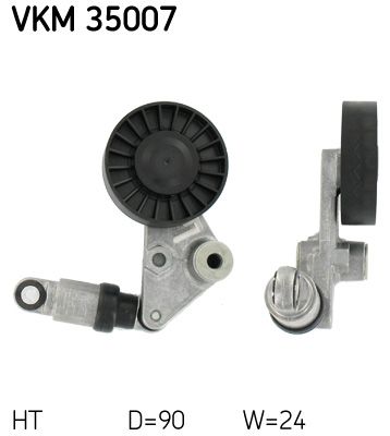 Натяжний пристрій ременя поліклінового SKF VKM35007 - zapix