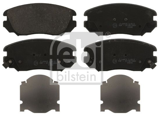 Гальмівні колодки дискові FEBI BILSTEIN 16895 - zapix