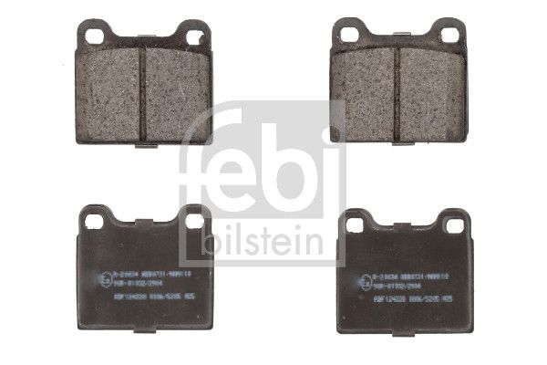 Гальмівні колодки дискові FEBI BILSTEIN 16231 - zapix