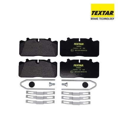 Гальмівні колодки дискові TEXTAR 2928503 - zapix
