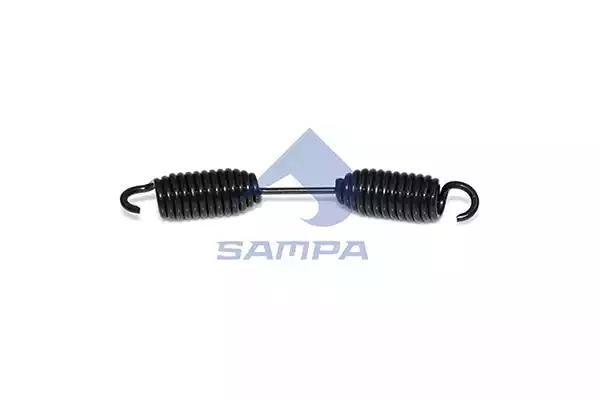 Монтажний комплект барабанних гальмівних колодок SAMPA 075032 - zapix