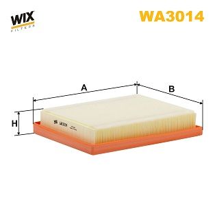Повітряний фільтр WIX FILTERS WA3014 - zapix