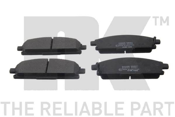 Гальмівні колодки дискові NK 222256 - zapix