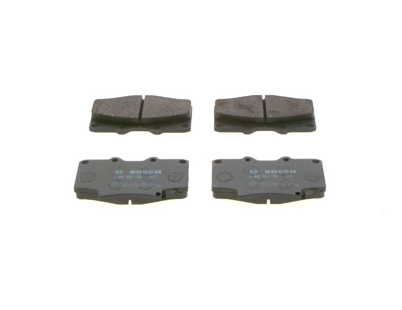 Гальмівні колодки дискові BOSCH 0986424134 - zapix