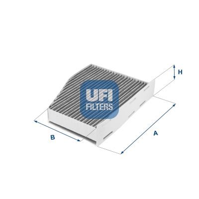 Фільтр салону UFI 5412400 - zapix