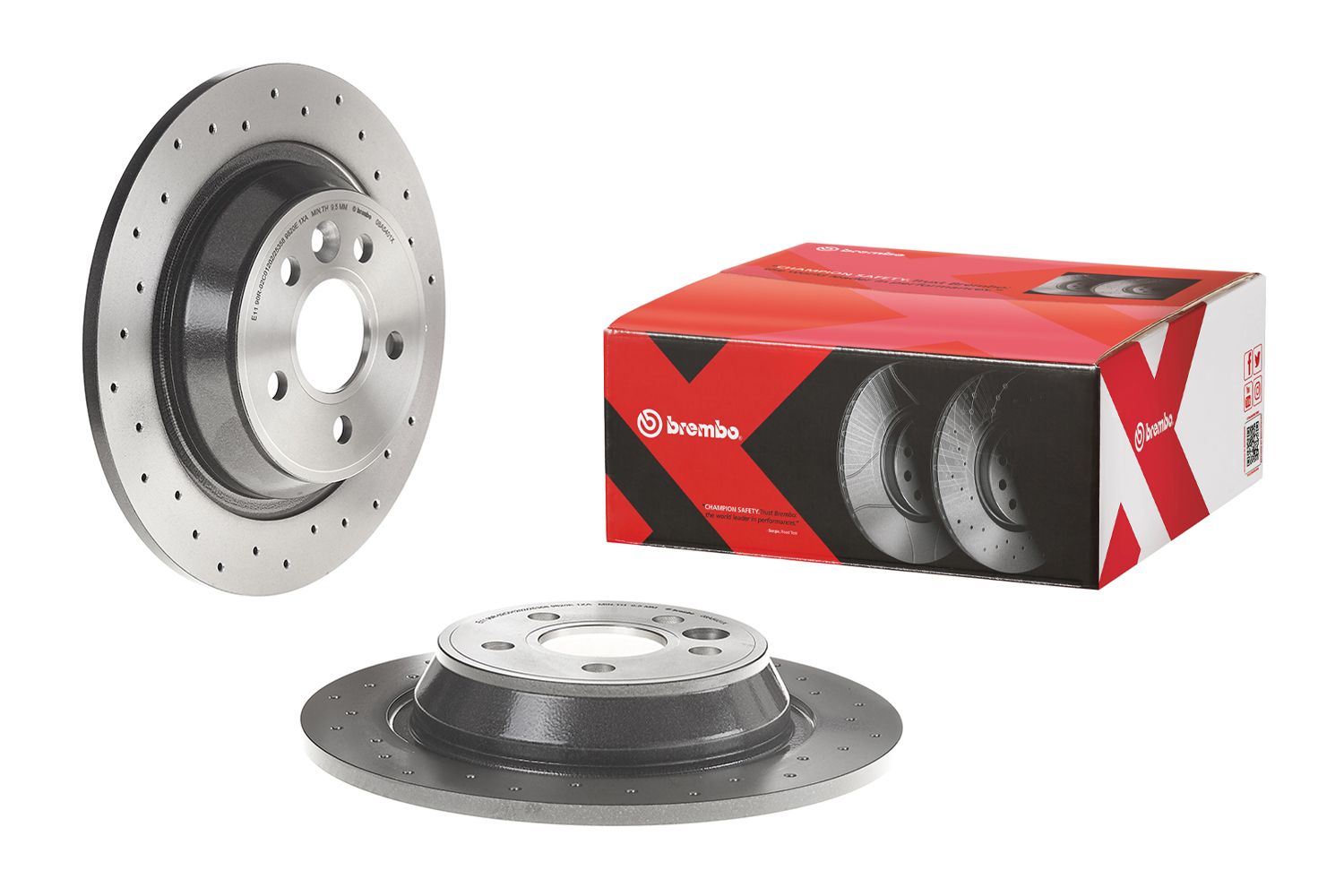 Гальмівний диск BREMBO 08A5401X - zapix