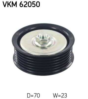 Обвідний ролик ременя приводного SKF VKM62050 - zapix