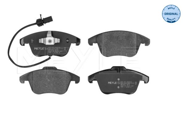 Гальмівні колодки дискові MEYLE 0252470520W - zapix