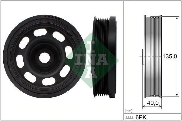 Шків колінвалу SCHAEFFLER INA 544018410 - zapix