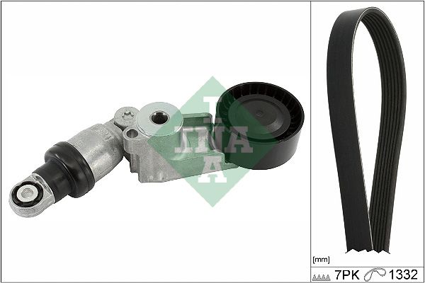 Комплект поліклинових ременів SCHAEFFLER INA 529055510 - zapix
