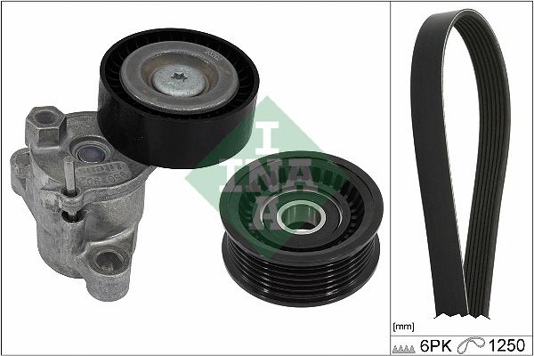 Комплект поліклинових ременів SCHAEFFLER INA 529052510 - zapix
