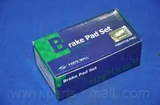 Гальмівні колодки дискові PARTS-MALL PKB038 - zapix