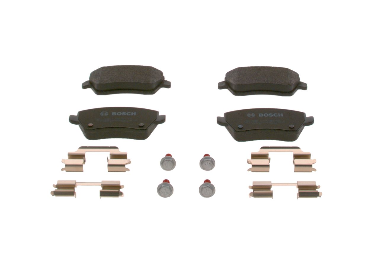 Гальмівні колодки дискові BOSCH 0986494592 - zapix