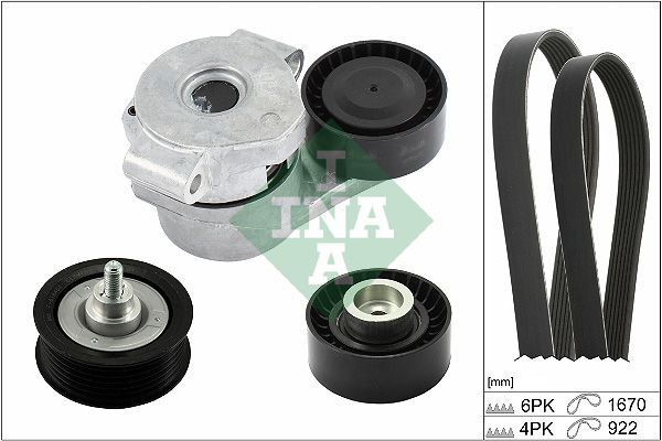 Комплект поліклинових ременів SCHAEFFLER INA 529030110 - zapix