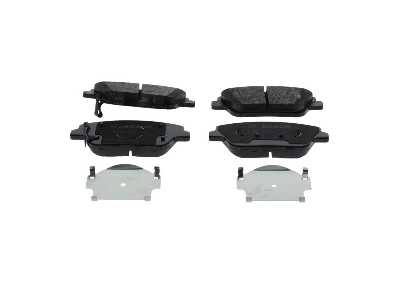 Гальмівні колодки дискові BOSCH 0986494984 - zapix