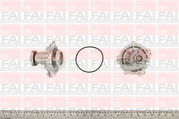 Помпа системи охолодження FAI AUTOPARTS WP6104 - zapix