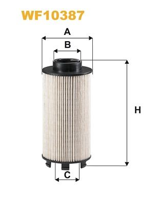 Паливний фільтр WIX FILTERS WF10387 - zapix