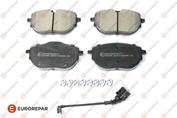Гальмівні колодки дискові EUROREPAR 1697648880 - zapix