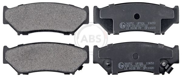 Гальмівні колодки дискові A.B.S. 36852 - zapix