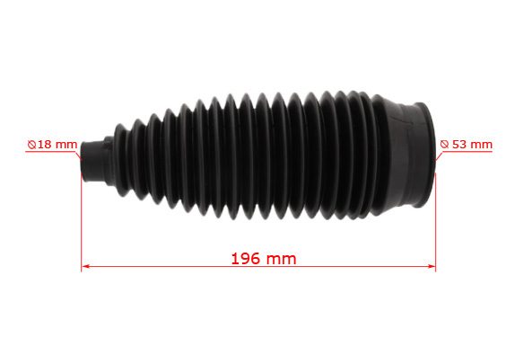 Пильник рульової рейки MSG MT214DUSTER - zapix