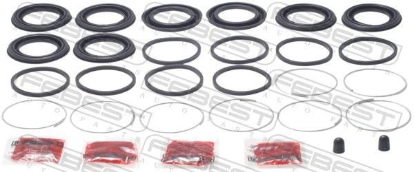 Ремкомплект гальмівного супорта FEBEST 0175GRJ150F - zapix