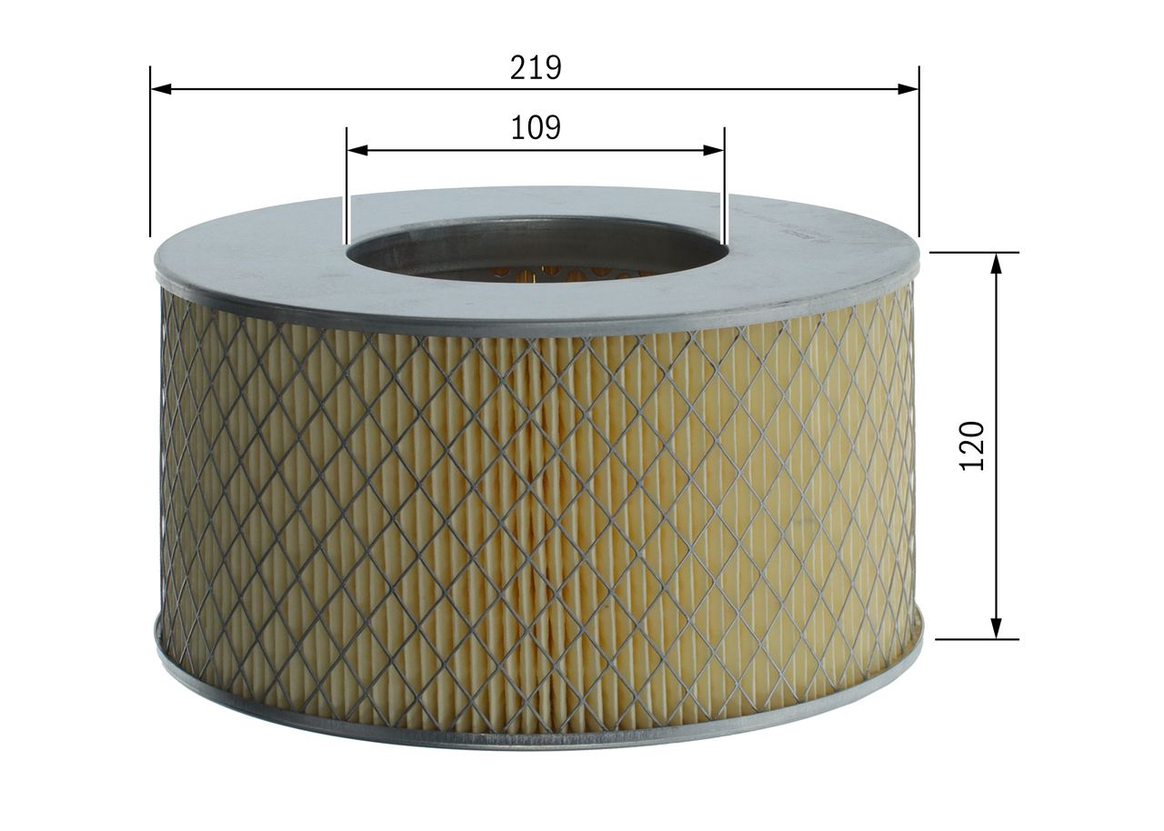 Повітряний фільтр BOSCH F026400193 - zapix