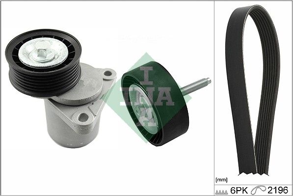 Комплект поліклинових ременів SCHAEFFLER INA 529021910 - zapix