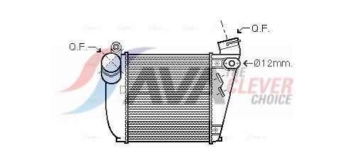 Інтеркулер AVA QUALITY COOLING AIA4354 - zapix