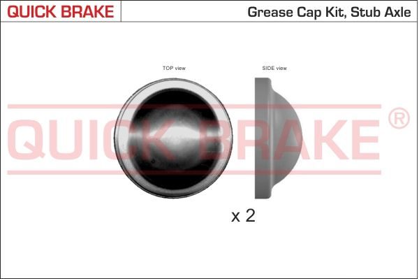 Кришка маточини QUICK BRAKE 9829K - zapix