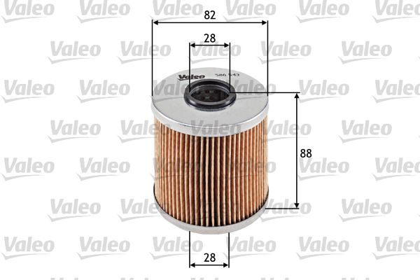 Оливний фільтр VALEO 586543 - zapix