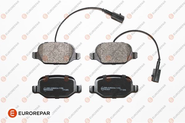 Гальмівні колодки дискові EUROREPAR 1617283880 - zapix