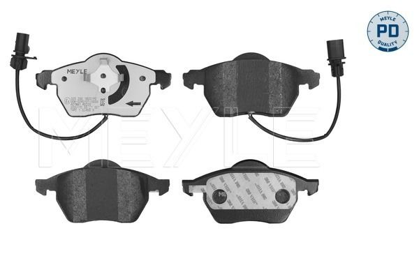 Гальмівні колодки дискові MEYLE 0252301820PD - zapix
