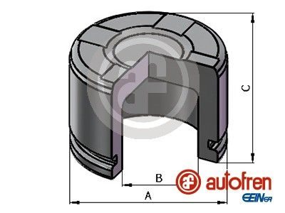 Поршень гальмівного супорта AUTOFREN SEINSA D025662 - zapix
