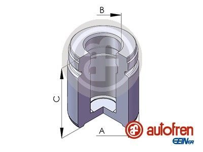 Поршень тормозного суппорта AUTOFREN SEINSA D02577