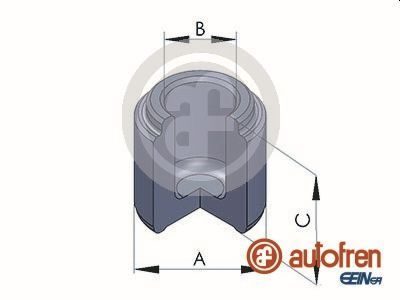 Поршень гальмівного супорта AUTOFREN SEINSA D02552 - zapix