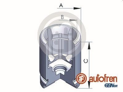 Поршень гальмівного супорта AUTOFREN SEINSA D02526 - zapix