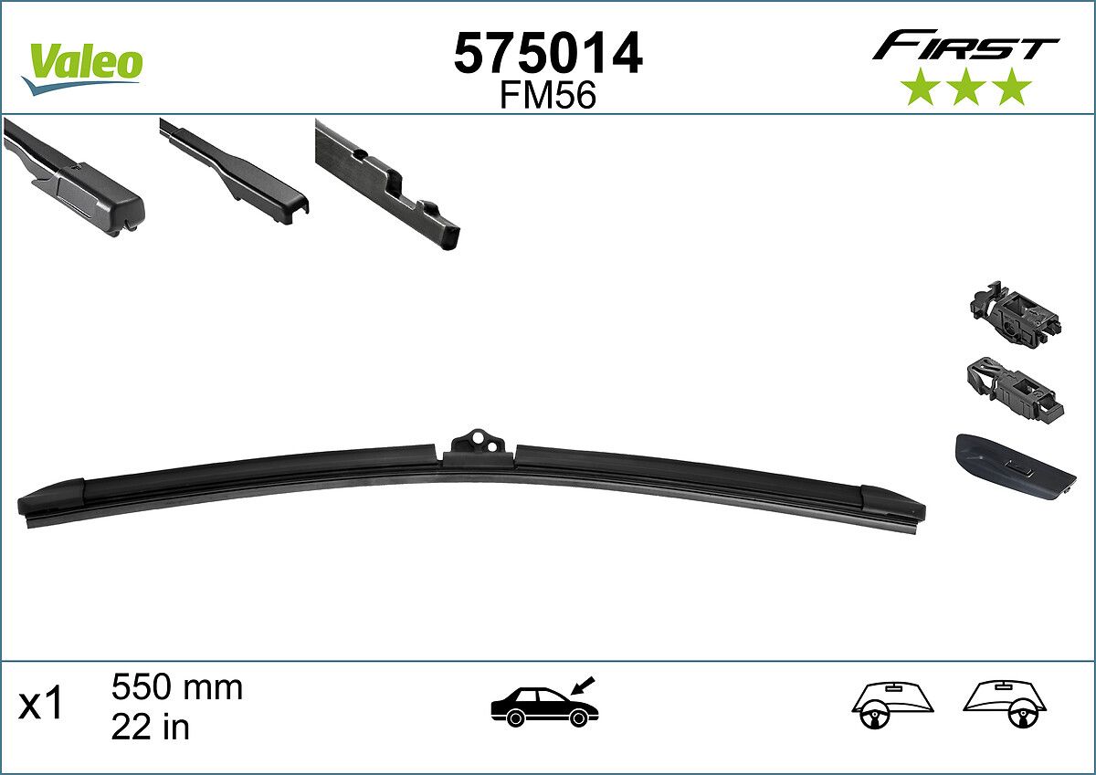 Щітка склоочисника VALEO 575014 - zapix