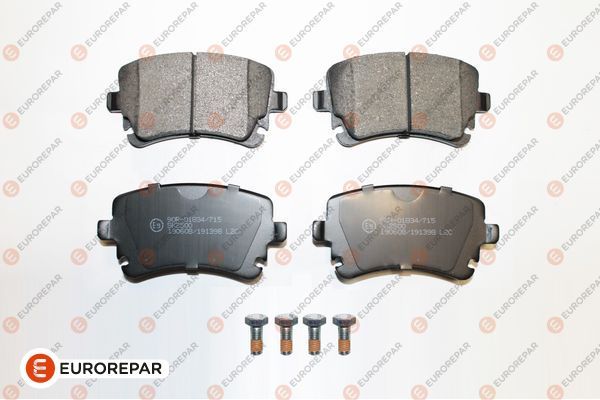 Гальмівні колодки дискові EUROREPAR 1639377180 - zapix