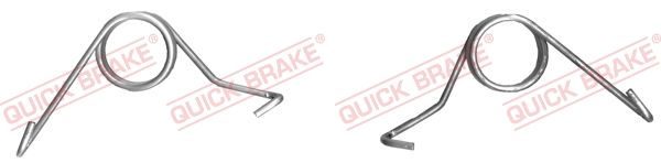 Пружина гальмівного супорта QUICK BRAKE 1130501 - zapix