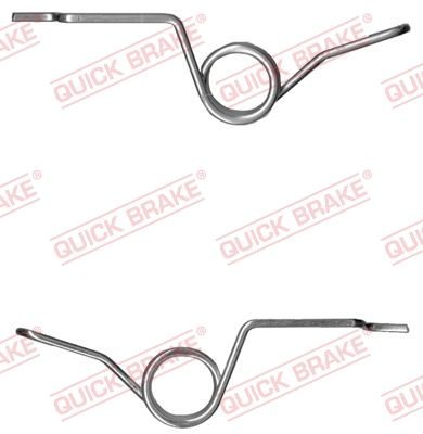Пружина гальмівного супорта QUICK BRAKE 1130527 - zapix