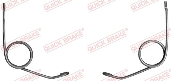 Пружина гальмівного супорта QUICK BRAKE 1130504 - zapix