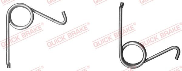 Пружина гальмівного супорта QUICK BRAKE 1130522 - zapix