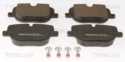Гальмівні колодки дискові TRISCAN 811017033 - zapix