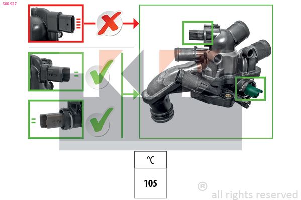 Термостат KW 580927 - zapix